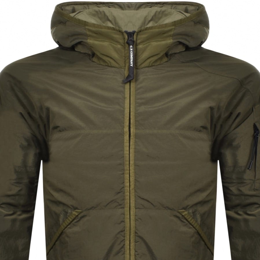 Alternative Image for ProductCP Company Hooded Jacket Green2